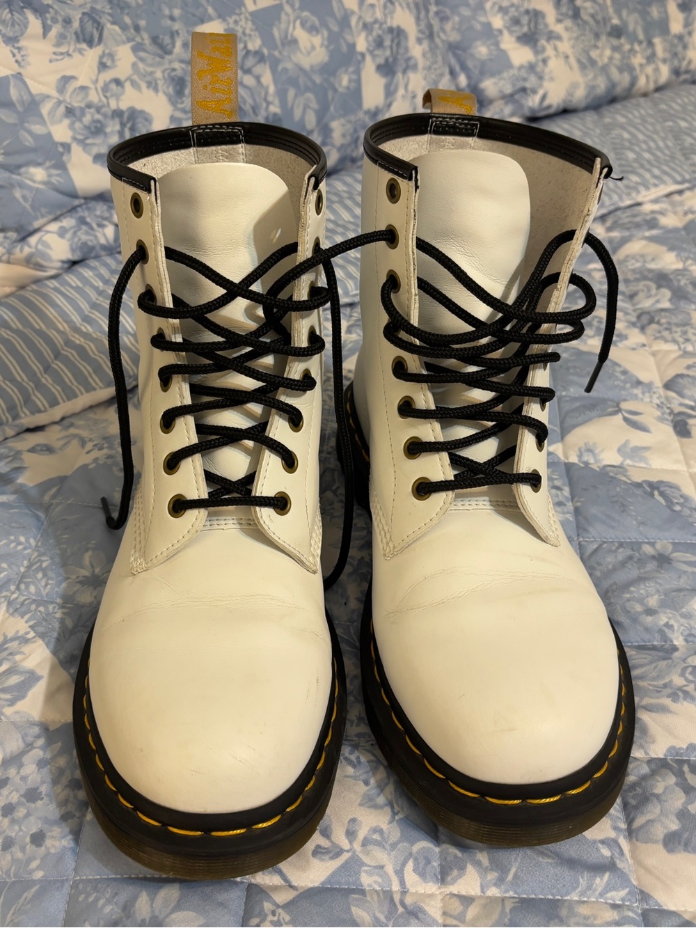 Doc Martens White Men’s US 11 Vegan 1460 Boots